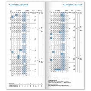 Fotografie k reklamnímu předmětu „Kapesní plánovací diář  SK 2025“