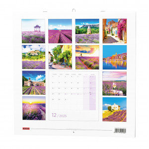 Fotografie k reklamnímu předmětu „Provence LP kalendář 2025 - Nástěnný kalendář“