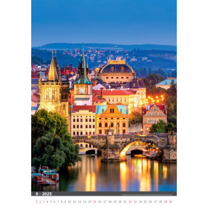Fotografie k reklamnímu předmětu „Praha 2025 - Nástěnný kalendář“