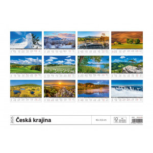 Fotografie k reklamnímu předmětu „Česká krajina 2025 - Nástěnný kalendář“