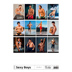 Fotografie k reklamnímu předmětu „Sexy Boys 2025- Nástěnný kalendář“