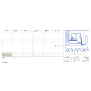 Fotografie k reklamnímu předmětu „Daňový kalendář pro podnikatele 2025 - Stolní kalendář“