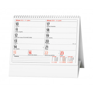Fotografie k reklamnímu předmětu „Pracovní čtrnáctidenní kalendář 2025 - Stolní kalendář“