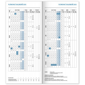 Fotografie k reklamnímu předmětu „Kapesní plánovací měsíční 2025“