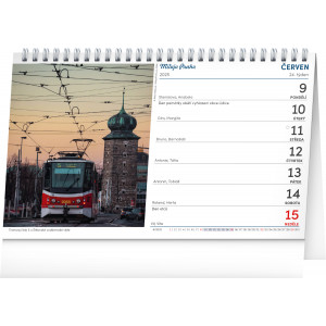 Fotografie k reklamnímu předmětu „Praha 2025- stolní kalendář“