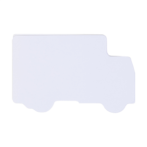 Fotografie k reklamnímu předmětu „CreaStick Truck samolepicí blok na poznámky na zakázku“