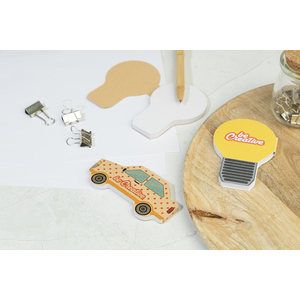 Fotografie k reklamnímu předmětu „CreaStick Car Eco samolepicí blok na poznámky na zakázku“