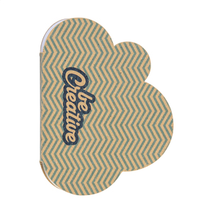 Fotografie k reklamnímu předmětu „CreaStick Cloud Eco samolepicí blok na poznámky na zakázku“