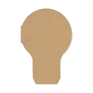 Fotografie k reklamnímu předmětu „CreaStick Bulb Eco samolepicí blok na poznámky na zakázku“