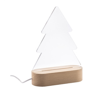 Fotografie reklamního předmětu „Woodify Xmas LED světelná trofej na vánoční stromeček“