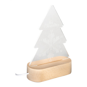 Fotografie k reklamnímu předmětu „Woodify Xmas LED světelná trofej na vánoční stromeček“