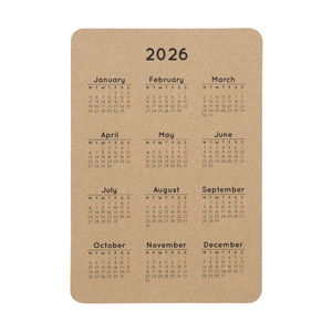 Fotografie k reklamnímu předmětu „CreaDate Pocket Eco kapesní kalendář na zakázku“