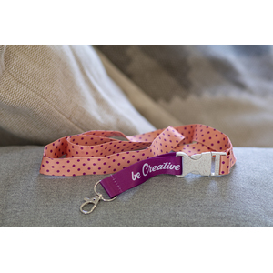 Fotografie k reklamnímu předmětu „Subyard C Eco lanyard se sublimací na zakázku“