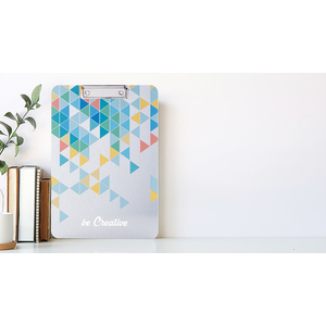 Fotografie k reklamnímu předmětu „Aloopy podložka A4 na psaní s klipem na zakázku“