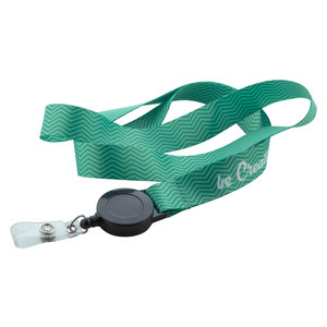 Fotografie k reklamnímu předmětu „Subyard YoYo A RPET lanyard se sublimací na zakázku“