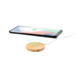 Fotografie k reklamnímu předmětu „PLA stojánek na mobil s bezdrátovou nabíječkou“