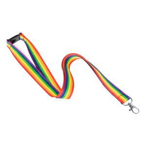 Fotografie k reklamnímu předmětu „duhový lanyard“