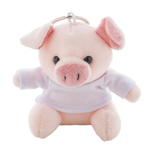 Fotografie k reklamnímu předmětu „PigFob přívěsek na klíče s plyšovým prasátkem“