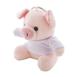 Fotografie k reklamnímu předmětu „PigFob přívěsek na klíče s plyšovým prasátkem“