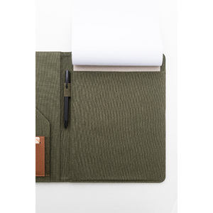 Fotografie k reklamnímu předmětu „Capudo A4 složka na dokumenty z recyklovaného cavas“