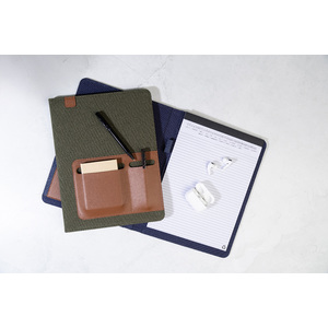 Fotografie k reklamnímu předmětu „Capudo A4 složka na dokumenty z recyklovaného cavas“