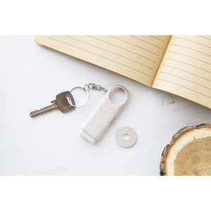 Fotografie k reklamnímu předmětu „Bopor přívěšek na klíče se žetonem“