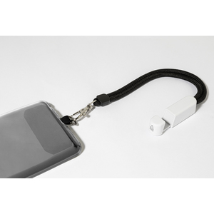 Fotografie k reklamnímu předmětu „CuffStand náramek z RPET s držákem na mobil“