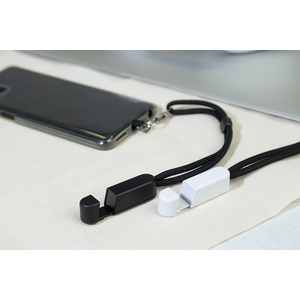 Fotografie k reklamnímu předmětu „CuffStand náramek z RPET s držákem na mobil“