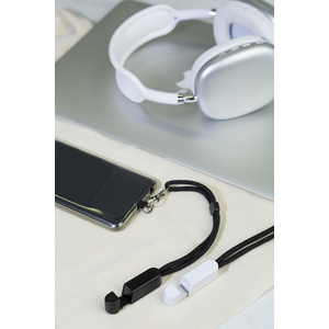 Fotografie k reklamnímu předmětu „CuffStand náramek z RPET s držákem na mobil“