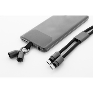 Fotografie k reklamnímu předmětu „Fastly 60W kabel na mobilní telefon RPET s poutkem“