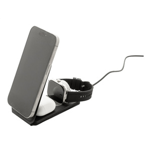 Fotografie k reklamnímu předmětu „LuxCharge Stand držák na mobil RPU, bezdrátová nabíječka“