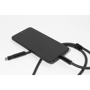 Fotografie k reklamnímu předmětu „HolCharge 60W RPET kabel se šňůrkou na mobil“