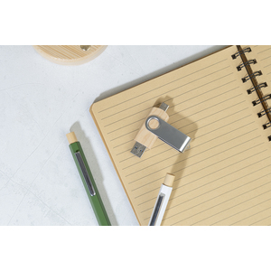 Fotografie k reklamnímu předmětu „BooSpin OTG USB flash disk“