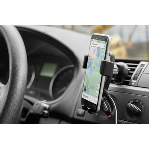 Fotografie k reklamnímu předmětu „Držák na telefon s indukční nabíječkou GARI 15W“