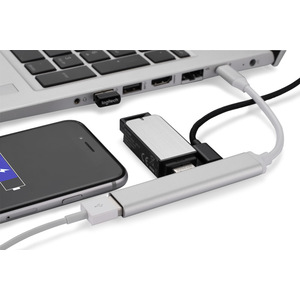 Fotografie k reklamnímu předmětu „Rozbočovač USB HUB s kabelem typu C - ROSKO“