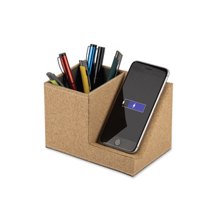 Fotografie k reklamnímu předmětu „Stolní organizér s indukční nabíječkou Covbi“