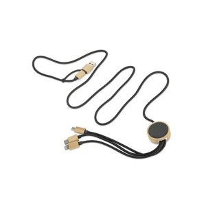 Fotografie k reklamnímu předmětu „4 v 1 Kabel USB GLOWIK“