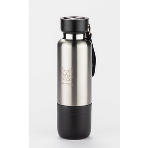 Fotografie k reklamnímu předmětu „Termoláhev se šňůrkou na krk RON 500 ml“