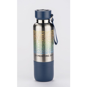 Fotografie k reklamnímu předmětu „Termoláhev se šňůrkou na krk RON 500 ml“