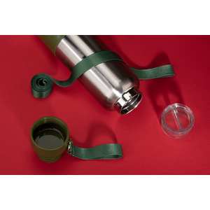 Fotografie k reklamnímu předmětu „Termoláhev se šňůrkou na krk RON 500 ml“