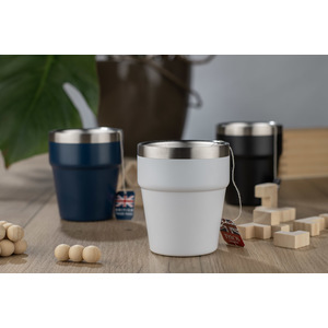 Fotografie k reklamnímu předmětu „Hrnek z recyklované nerezové oceli MAKEL 300 ml“