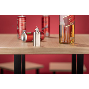 Fotografie k reklamnímu předmětu „Přívěsek na klíče placatka FLASIK 50 ml“