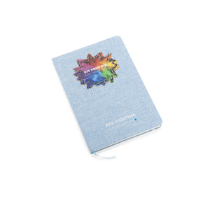 Fotografie k reklamnímu předmětu „Recyklovaný bavlněný zápisník BIVELLO A5“