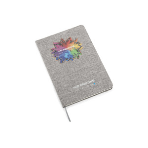 Fotografie k reklamnímu předmětu „Recyklovaný bavlněný zápisník BIVELLO A5“