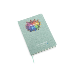 Fotografie k reklamnímu předmětu „Recyklovaný bavlněný zápisník BIVELLO A5“