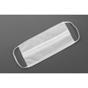 Fotografie k reklamnímu předmětu „Opakovaně použitelné, 2 x 40g / m2, ochranný obličejový štít“