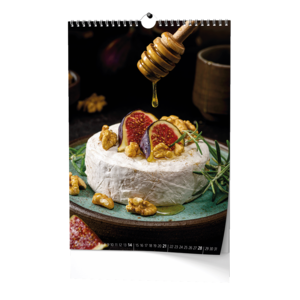 Fotografie k reklamnímu předmětu „Nástěnný kalendář - Gourmet  - A3“