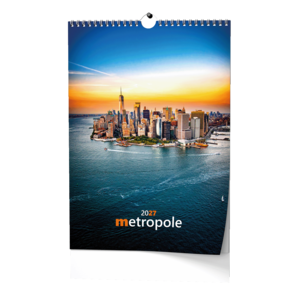 Fotografie k reklamnímu předmětu „Nástěnný kalendář - Metropole - A3“