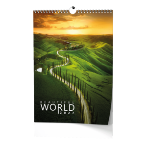 Fotografie k reklamnímu předmětu „Nástěnný kalendář - Beautiful world - A3“