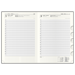 Fotografie k reklamnímu předmětu „Denní diář - Ctirad s výsekem - Manager color - A5“